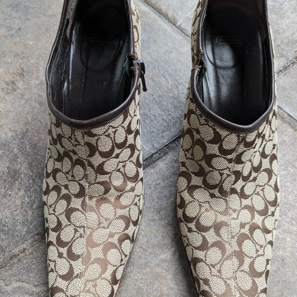 Coach Daphne Ankle Booties Shoes 6.5 B - Picture 3 of 7